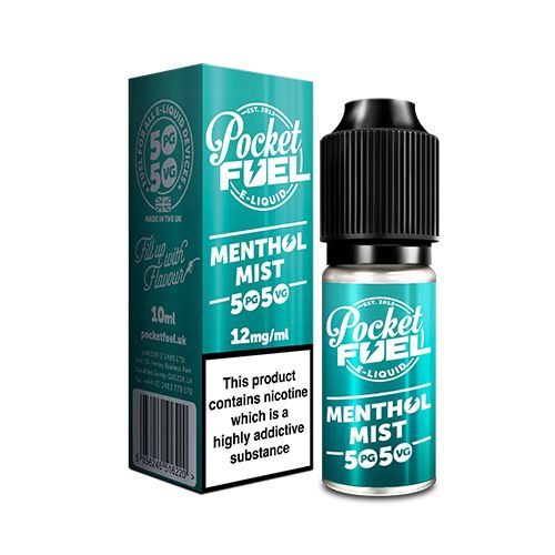 Pocket Fuel Menthol Mist 50/50 E-Liquid 10ml