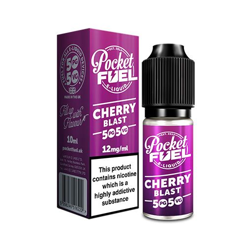 Pocket Fuel Cherry Blast 50/50 E-Liquid 10ml
