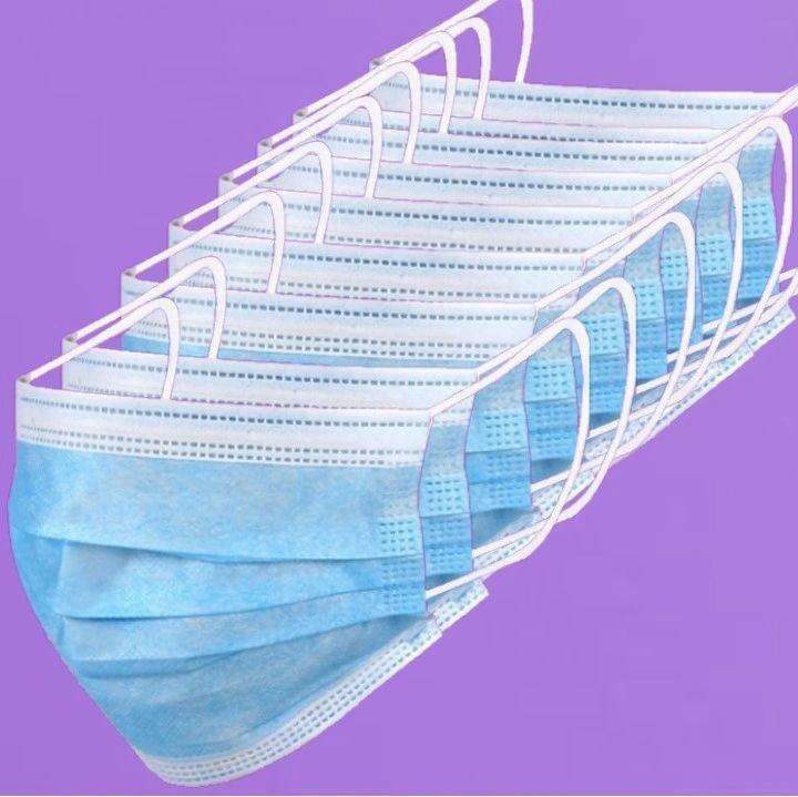 10 Disposable 3 Ply Surgical Ear loop Face Masks