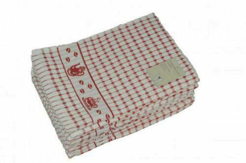 Tea Time Large Terry Tea Towels - Pack of 3