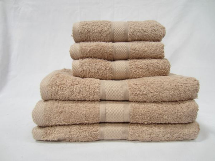 Super Soft 100% Cotton Combed Egyptian Towels 500 GSM - Latte