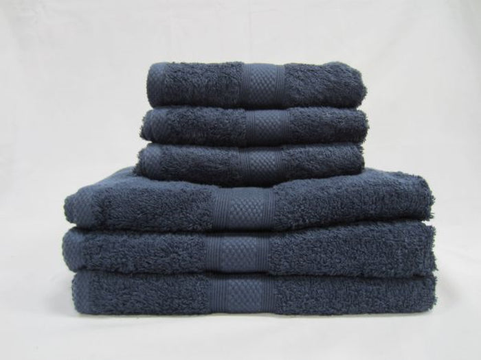 Super Soft 100% Cotton Combed Egyptian Towels 500 GSM - Navy