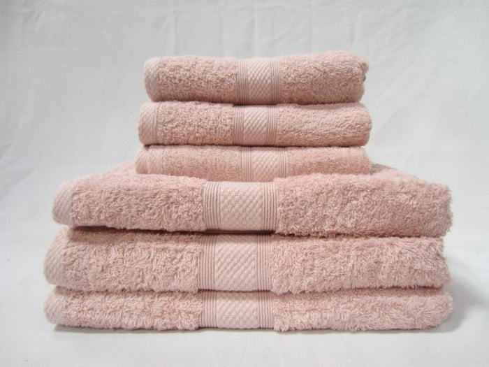 Super Soft 100% Cotton Combed Egyptian Towels 500 GSM - Christy Pink