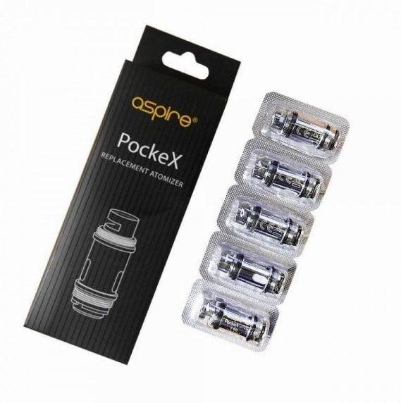 Aspire PockeX Coils - 5 Pack [0.6ohm]