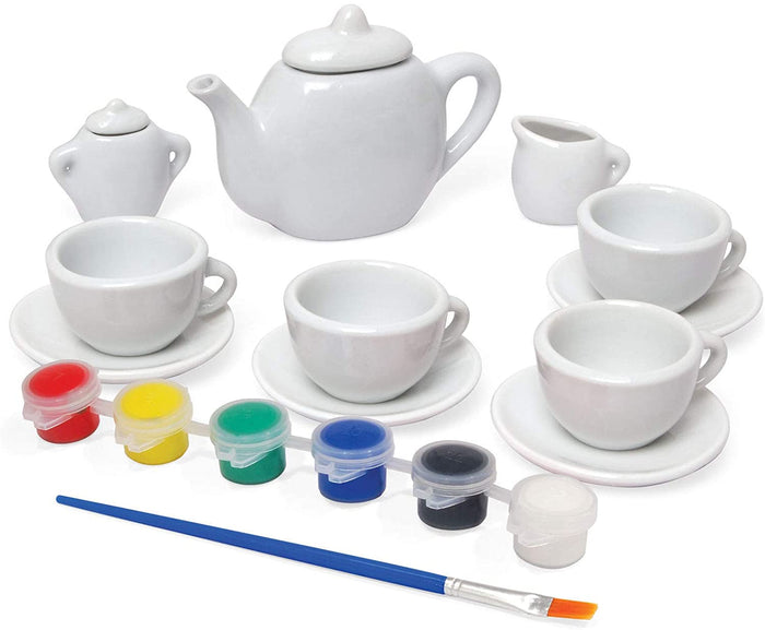 Mini Paint Your Own Tea Set