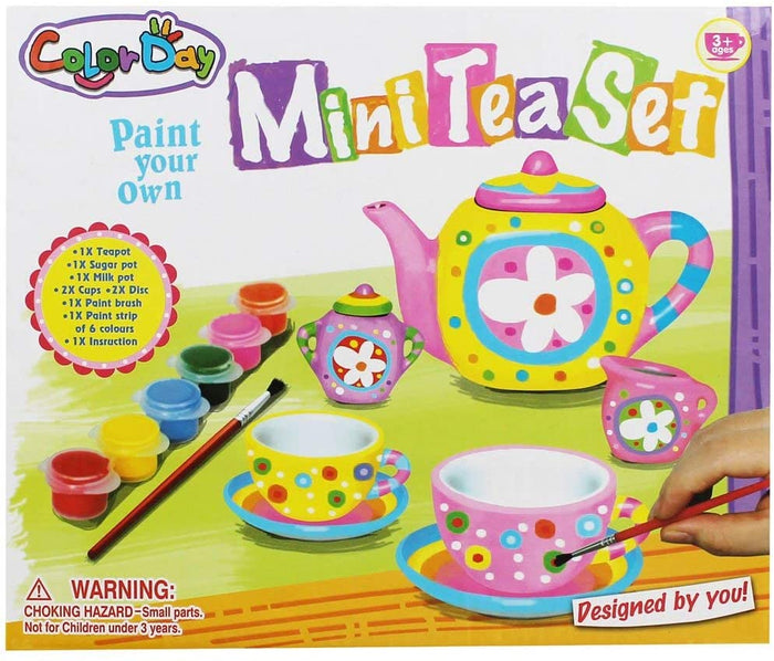 Mini Paint Your Own Tea Set
