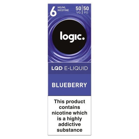 Logic LQD Blueberry 50/50 E-Liquid 10ml