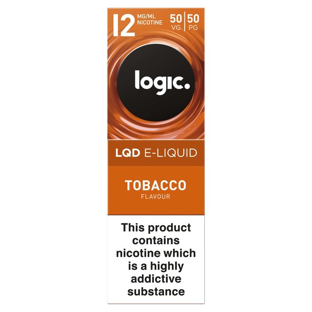 Logic LQD Tobacco 50/50 E-Liquid 10ml