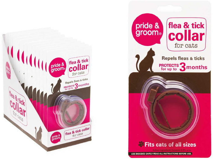 Pride & Groom Flea and Tick Collar For Cats
