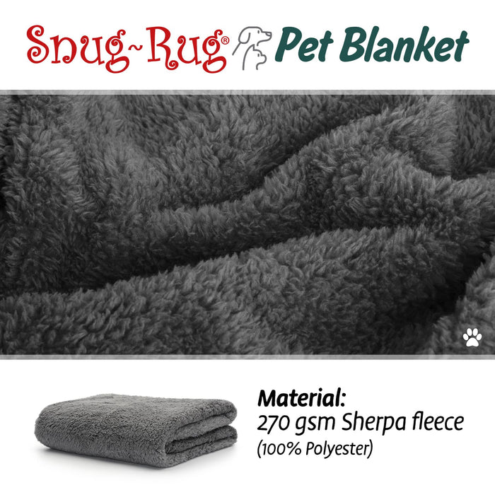 Snug-Rug Pet Blanket - Grey