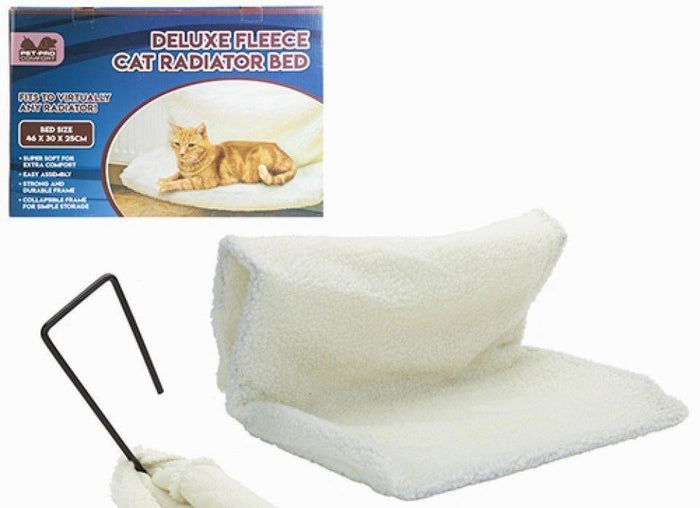 Deluxe Fleece Cat Radiator Bed