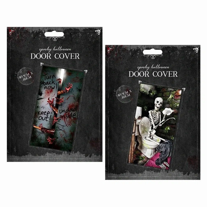 Halloween Spooky Door Cover