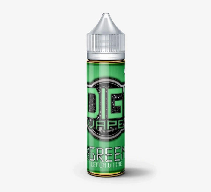 Digi Vape - Green 50ml - 0mg Nicotine 70VG/30PG
