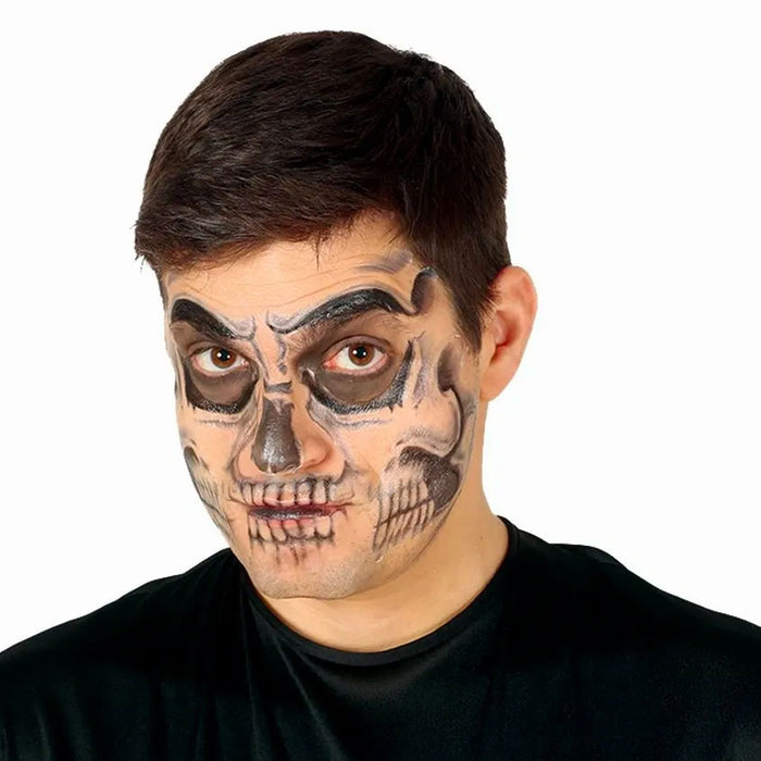 Halloween Face Mask Tattoos Stickers