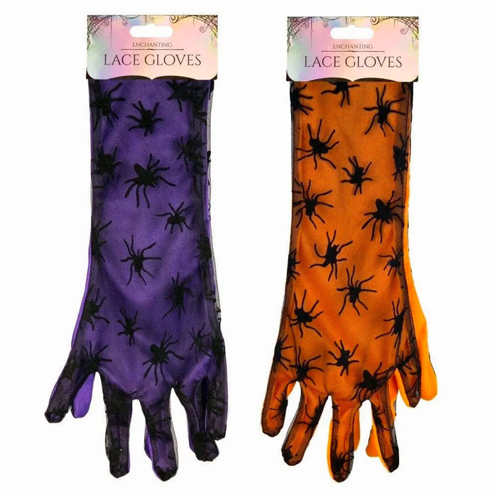 Halloween Long Lance Fancy Dress Gloves